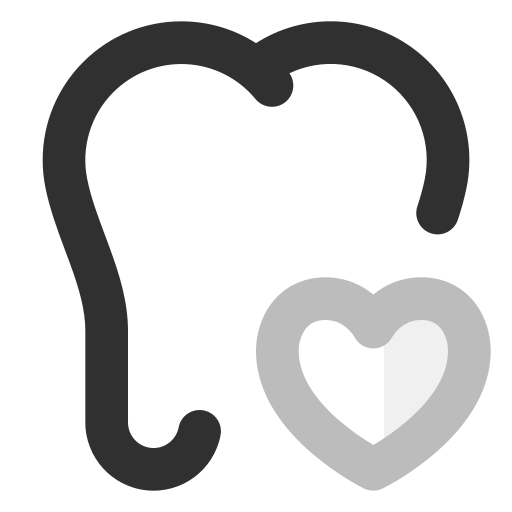 Ikon - Tann og hjerte